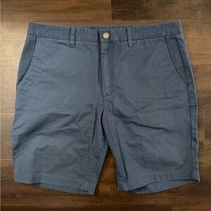 Bonobos Classic Navy Flat Front Shorts